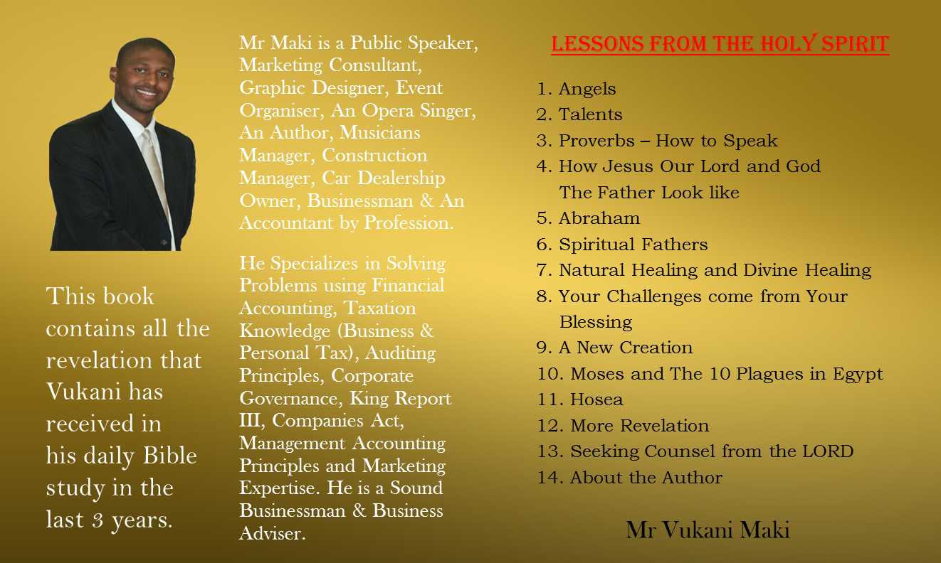 LESSONS FROM THE HOLY SPIRIT Picture